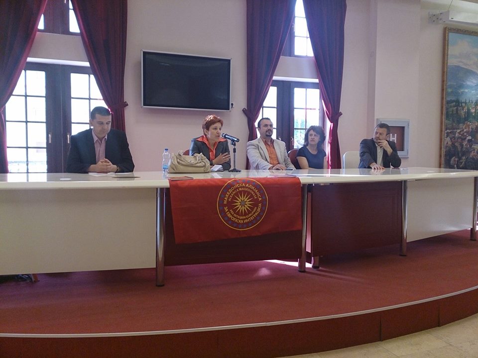 Од средбите со студентите во Скопје