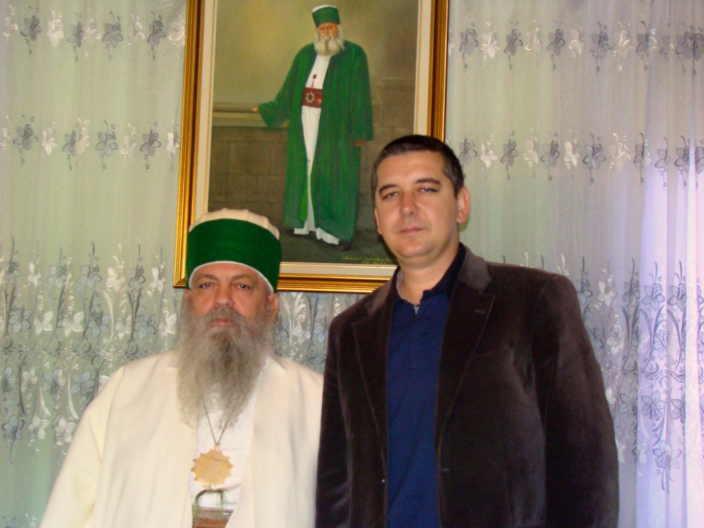 Baba Edmond Brahimaj dhe Vasil Sterjovski