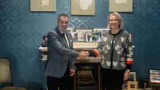 Ambasadori Danço Markovski sot në Kuvendin e Republikës së Shqipërisë pati takime të ndara me kryetaren e Komisionit për Integrime Evropiane Jorida Tabaku dhe kryetaren e Komisionit për Punë të […]