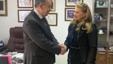 Во просториите на државниот Комитет за националните малцинства на Република Албанија се одржа работна средба меѓу амбасадорот Данчо Марковски и претседателката на Комитетот Константина Бежани. На разговорот беа покренати повеќе […]